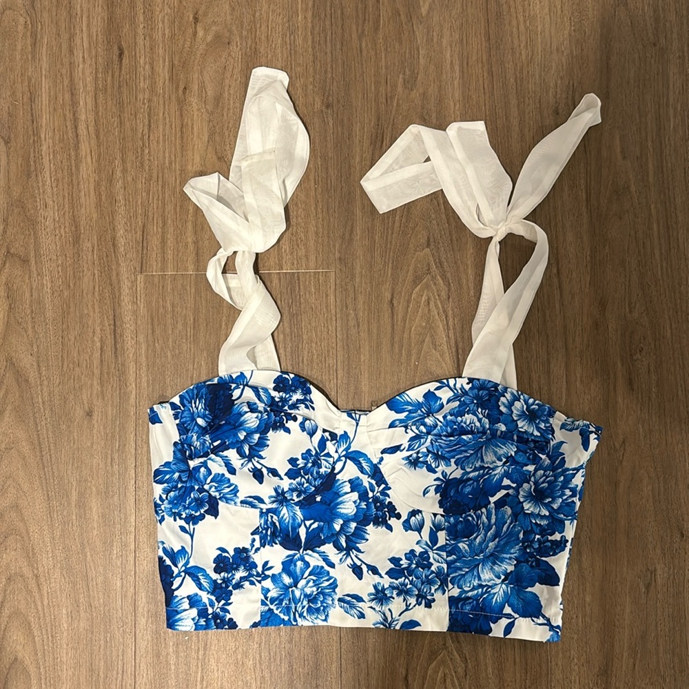 Floral corset